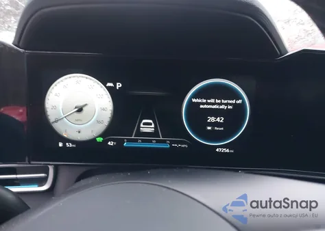 2021 Hyundai Elantra Hybrid Limited z USA, uszkodzony, nr VIN KMHLN4AJ9MU008458